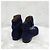 Hermès Botas Kelly de ante azul marino - vista 5