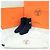 Hermès Botas Kelly de ante azul marino - vista 6