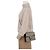 Gucci Borsa a tracolla Mini GG Supreme Canvas Dionysus Beige Suede - vista 10