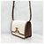 Borsa a tracolla Burberry in tela marrone - vista 2