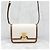 Borsa a tracolla Burberry in tela marrone - vista 9