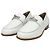 Hermès Mocassino Destin Blanc Silver