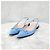 Gucci Blaue Slingback-Flats mit Pferdebit - Ansicht 8
