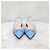 Gucci Blaue Slingback-Flats mit Pferdebit - Ansicht 9