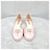Chanel Ballerine piatte in seta rosa - vista 2