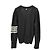 Thom Browne Cardigan aus Shetland-Wolle in Charcoal