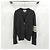 Thom Browne Cardigan aus Shetland-Wolle in Charcoal - Ansicht 2