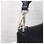 Prada Borsa a tracolla pouch in nylon con logo Triangle - vista 4