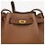 Mulberry Borsa a tracolla a secchiello Abbey in pelle grana classica Marrone - vista 3