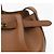 Mulberry Borsa a tracolla a secchiello Abbey in pelle grana classica Marrone - vista 4