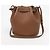 Mulberry Borsa a tracolla a secchiello Abbey in pelle grana classica Marrone - vista 6