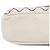 Chanel Borsa a tracolla beige con patta e cuciture - vista 7