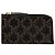 Céline Trio Zip Kartenetui Leder Braun