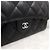 Chanel Cartera larga Classic Flap Snap Caviar Black Silver Tone - vista 5
