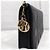 Pochette Lady Dior con catena in pelle d'agnello nera - vista 4