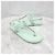 Chanel Sandali flip flop T-Strap con catena - vista 3