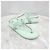 Chanel Sandali flip flop T-Strap con catena - vista 9