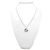 Gucci Collana con pendente GG Marmont Argento
