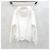 Dior White Oblique Terry Cotton Hoodie Sweatshirt - Ansicht 2
