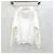 Dior White Oblique Terry Cotton Hoodie Sweatshirt - Ansicht 9