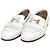 Hermès Mocassini Royal Calfskin Blanc Silver