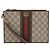Gucci Pochette Ophidia GG Supreme Web Brown