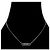 Dior Blue Plate Silberkette - Ansicht 5