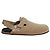 Mule Hermès Noon in scamosciato beige - vista 5