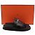 Sandali Hermès Empire in pelle nera - vista 14