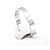Bulgari Ring Weiß Metall - Ansicht 4