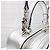 Gucci Borsa Blondie Mini Top Handle Argento Metallizzato - vista 13