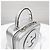Gucci Borsa Blondie Mini Top Handle Argento Metallizzato - vista 14