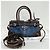 Mini Borsa Prada Denim Blu - vista 2