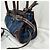Mini Borsa Prada Denim Blu - vista 4
