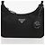 Prada Borsa Hobo Mini Re-Edition da donna Nero - vista 3