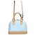Louis Vuitton Borsa a tracolla Remix Monogram Vernis Alma BB Sky