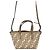 Fendi FF Mini Roll Bag aus Jacquard