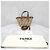 Fendi FF Mini Roll Bag aus Jacquard - Ansicht 9