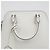 Maison Martin Margiela Mini borsa a tracolla Bianco - vista 12