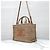 Céline Pequena Mala de Ombro Triomphe Check - vista 12