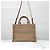 Céline Pequena Mala de Ombro Triomphe Check - vista 13