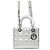 Borsa Lady Dior Small Argento