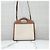 Burberry Mini Two-Tone Canvas Pocket Bag Natural Malt Brown - Ansicht 3