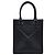Prada Leder-Tote Bag mit geprägtem Dreieckslogo