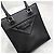 Prada Leder-Tote Bag mit geprägtem Dreieckslogo - Ansicht 11