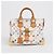 Louis Vuitton Borsa Tote Speedy Monogram Multi Canvas White - vista 2