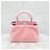 Fendi Peekaboo Pink Shearling Mini - vista 14
