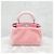 Fendi Peekaboo Pink Shearling Mini - vista 3