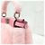 Fendi Peekaboo Pink Shearling Mini - vista 7