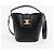 Céline Picca Borsa Louise in Vitello Liscio Nero - vista 2
